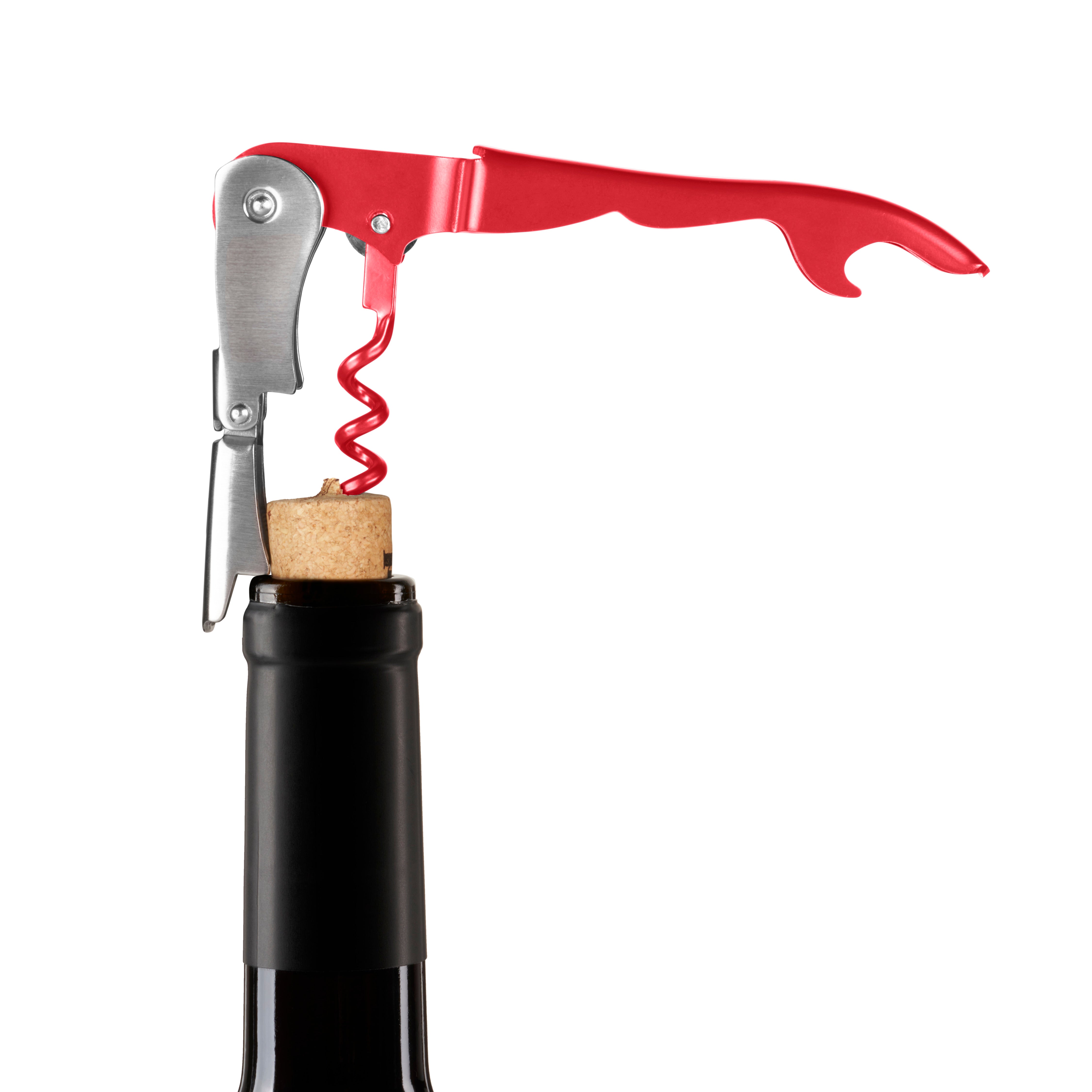 Double Hinge Corkscrew in Raspberry