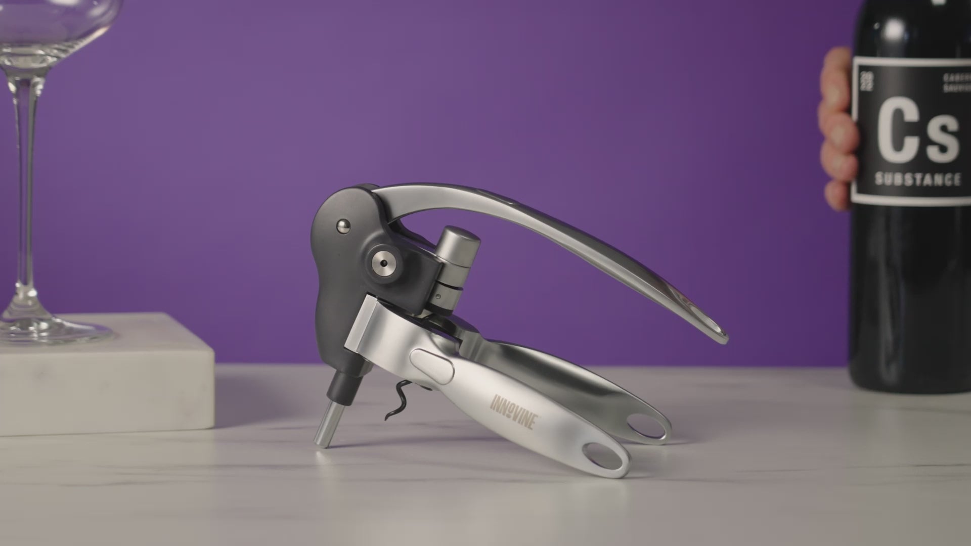 Horizontal Lever Corkscrew
