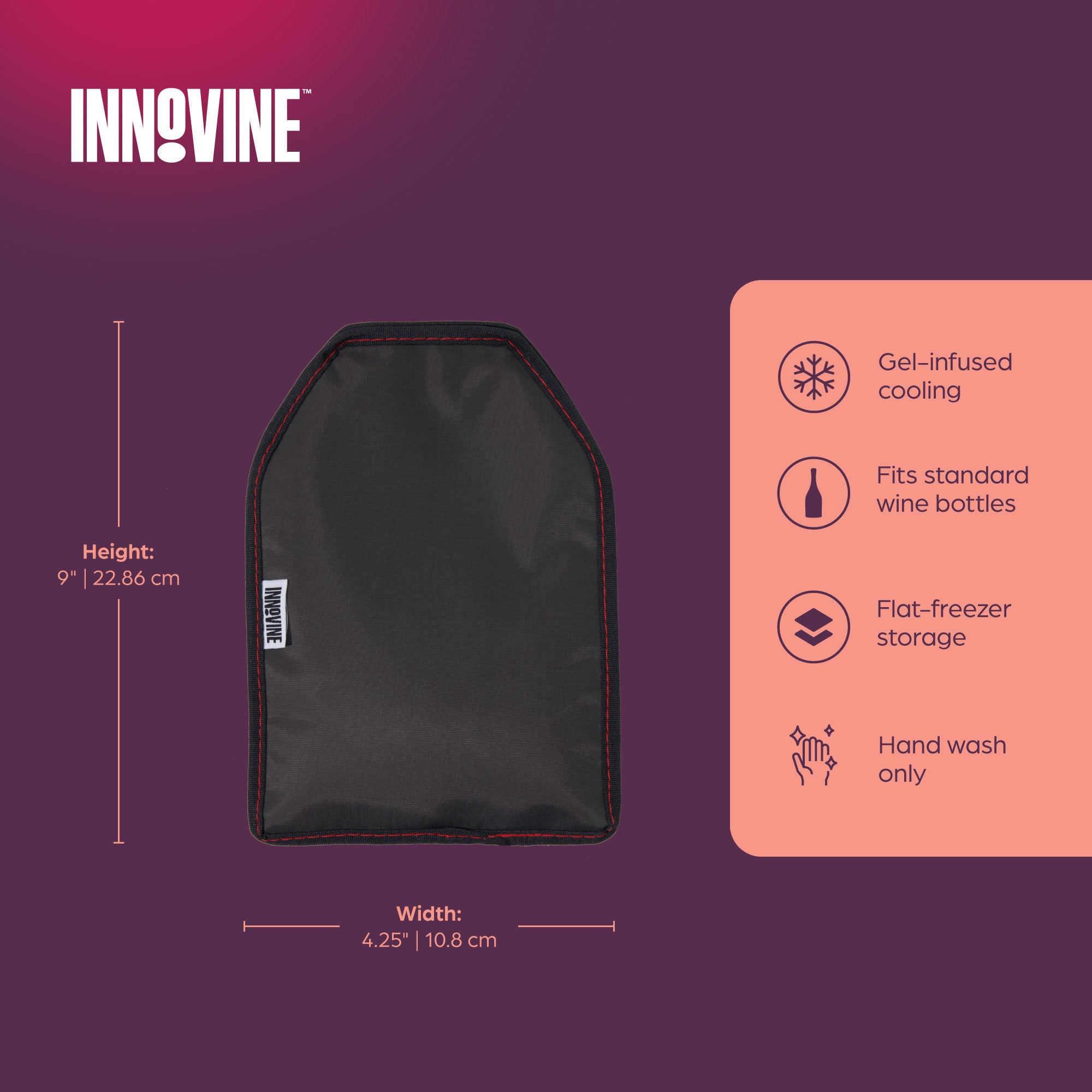 Freeze Gel Bottle Sleeve in Graphite