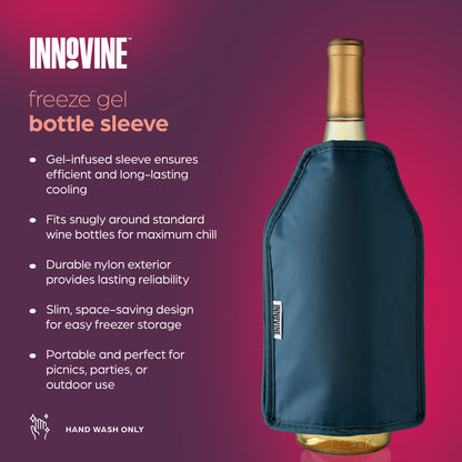 Freeze Gel Bottle Sleeve in Deep Teal