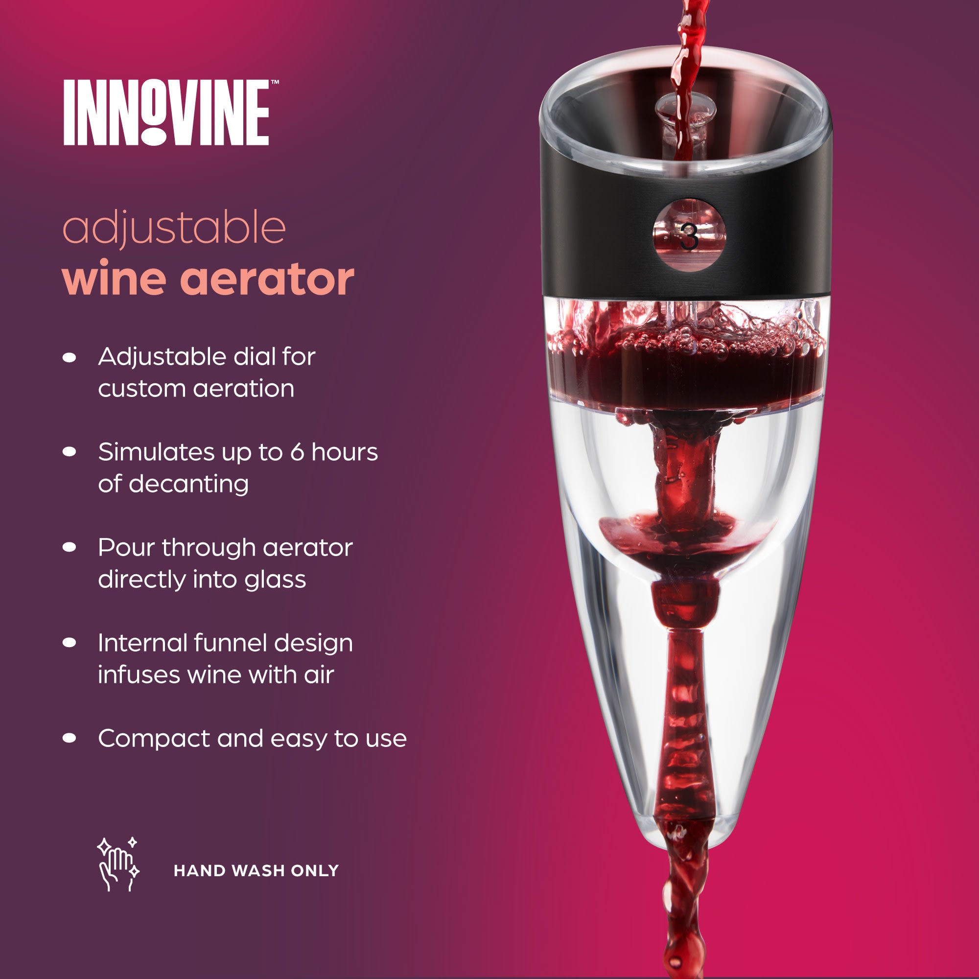 Adjustable Wine Aerator